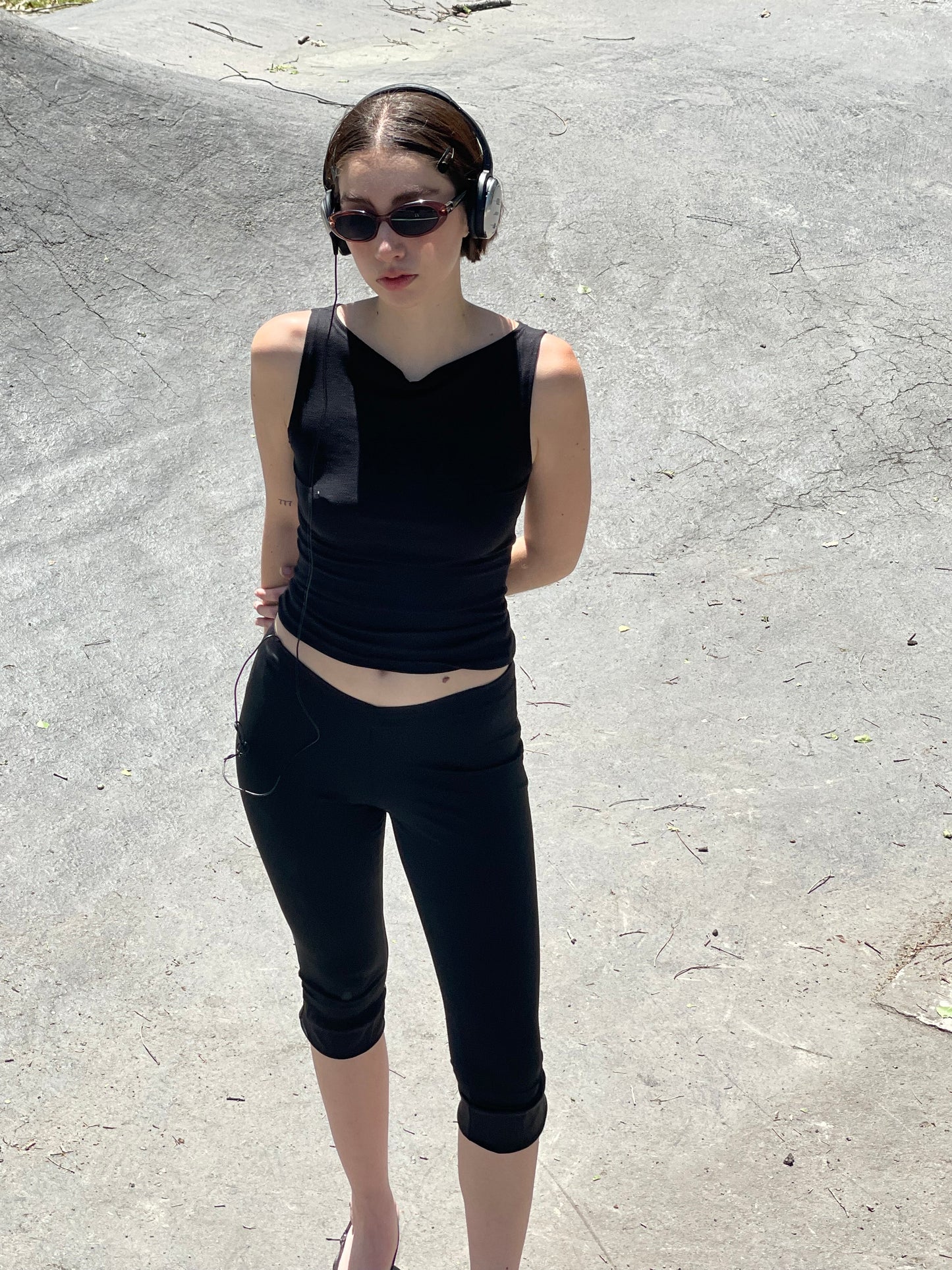 Black Capris
