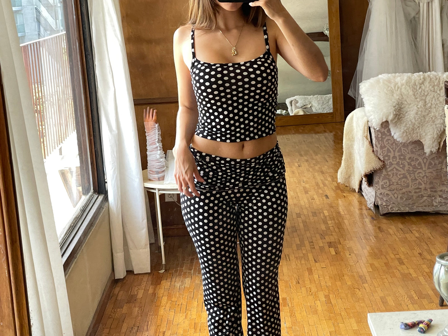 Polka dot set