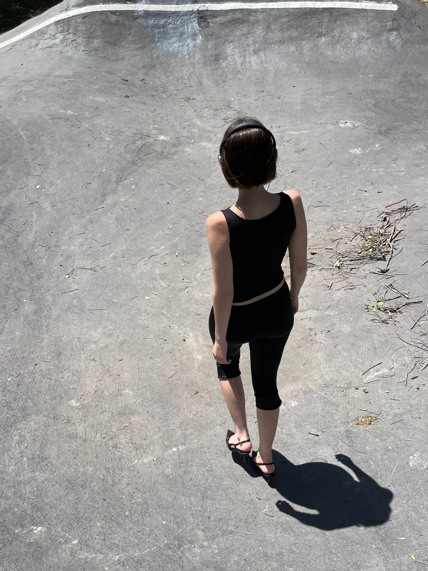 Black Capris