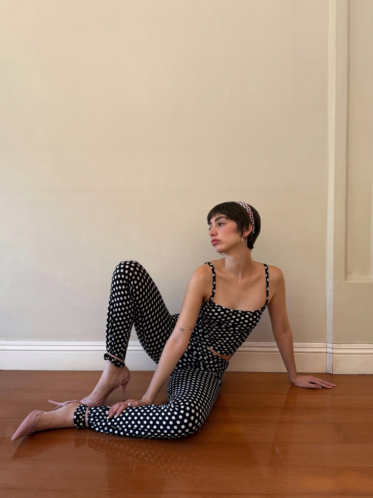 Polka dot set