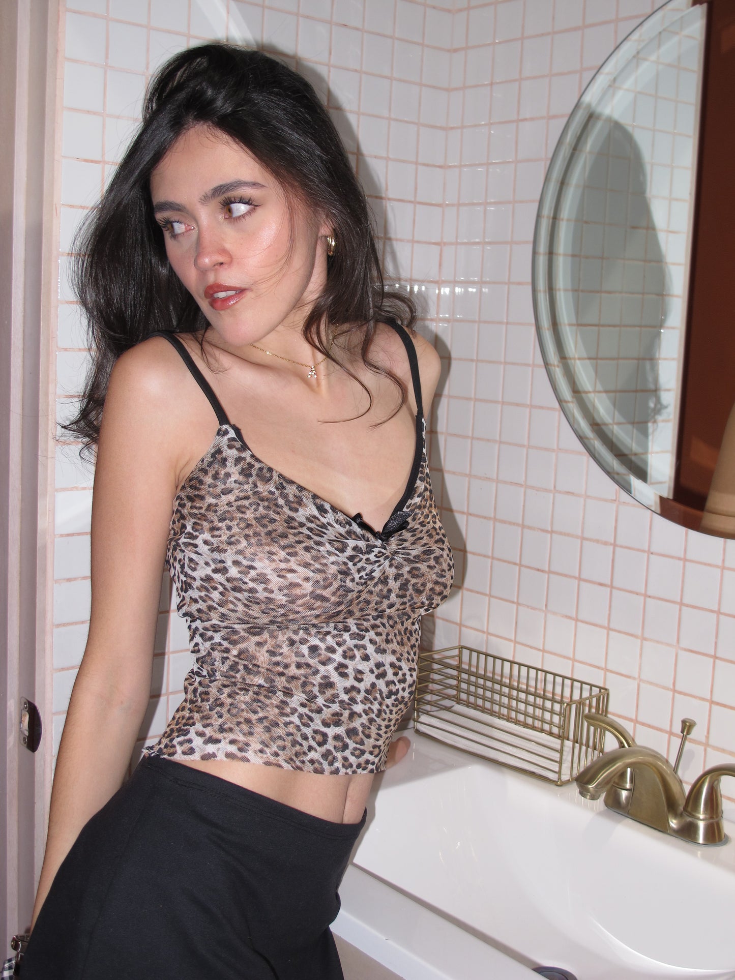Leopard Top