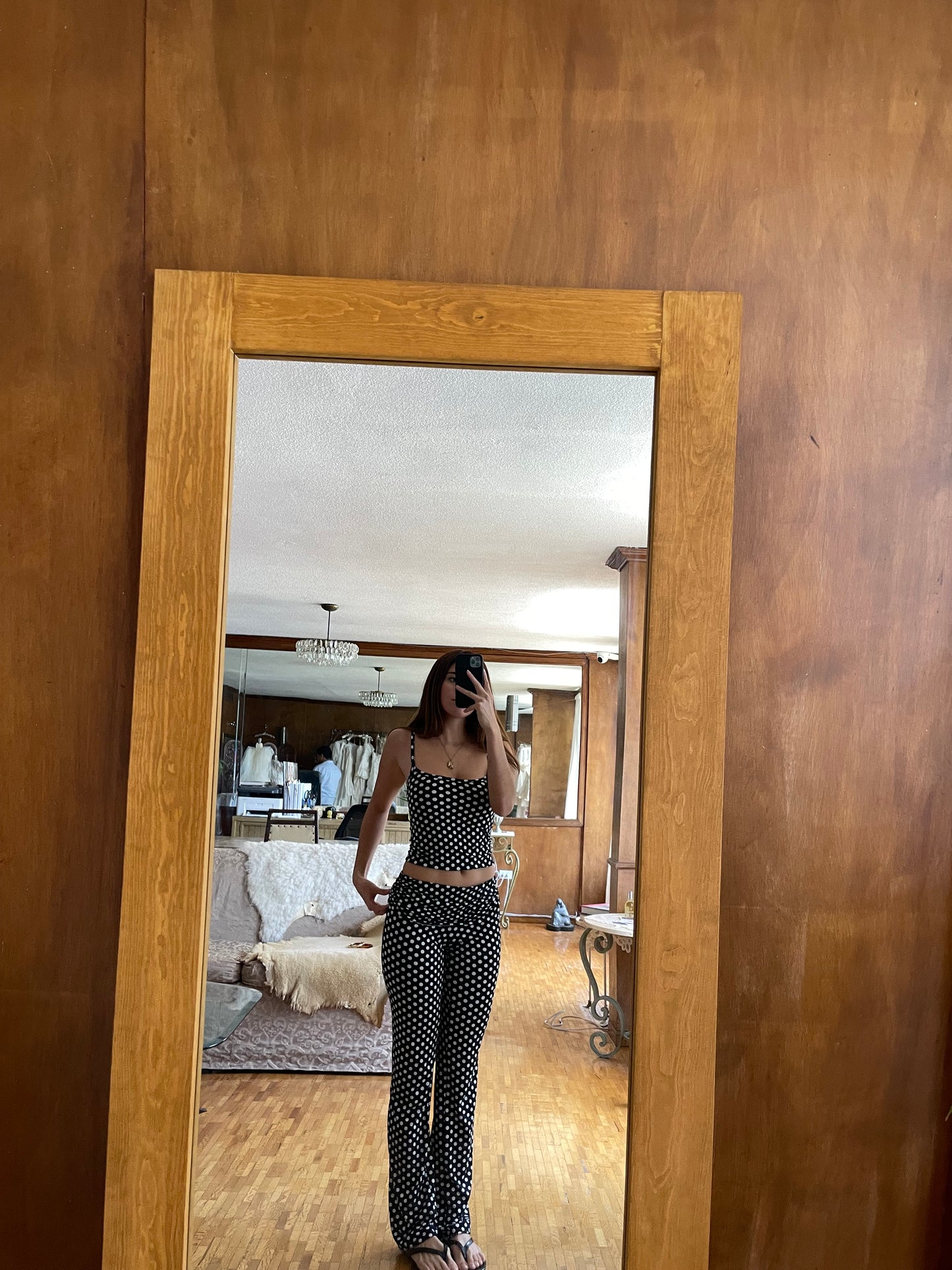 Polka dot set