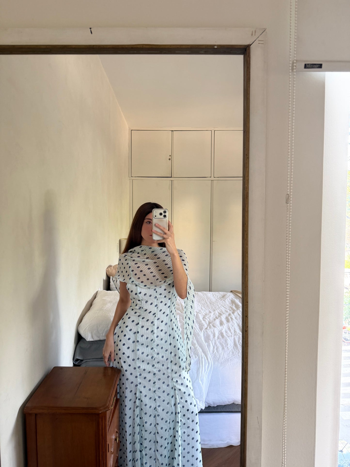 Blue Dot Dress