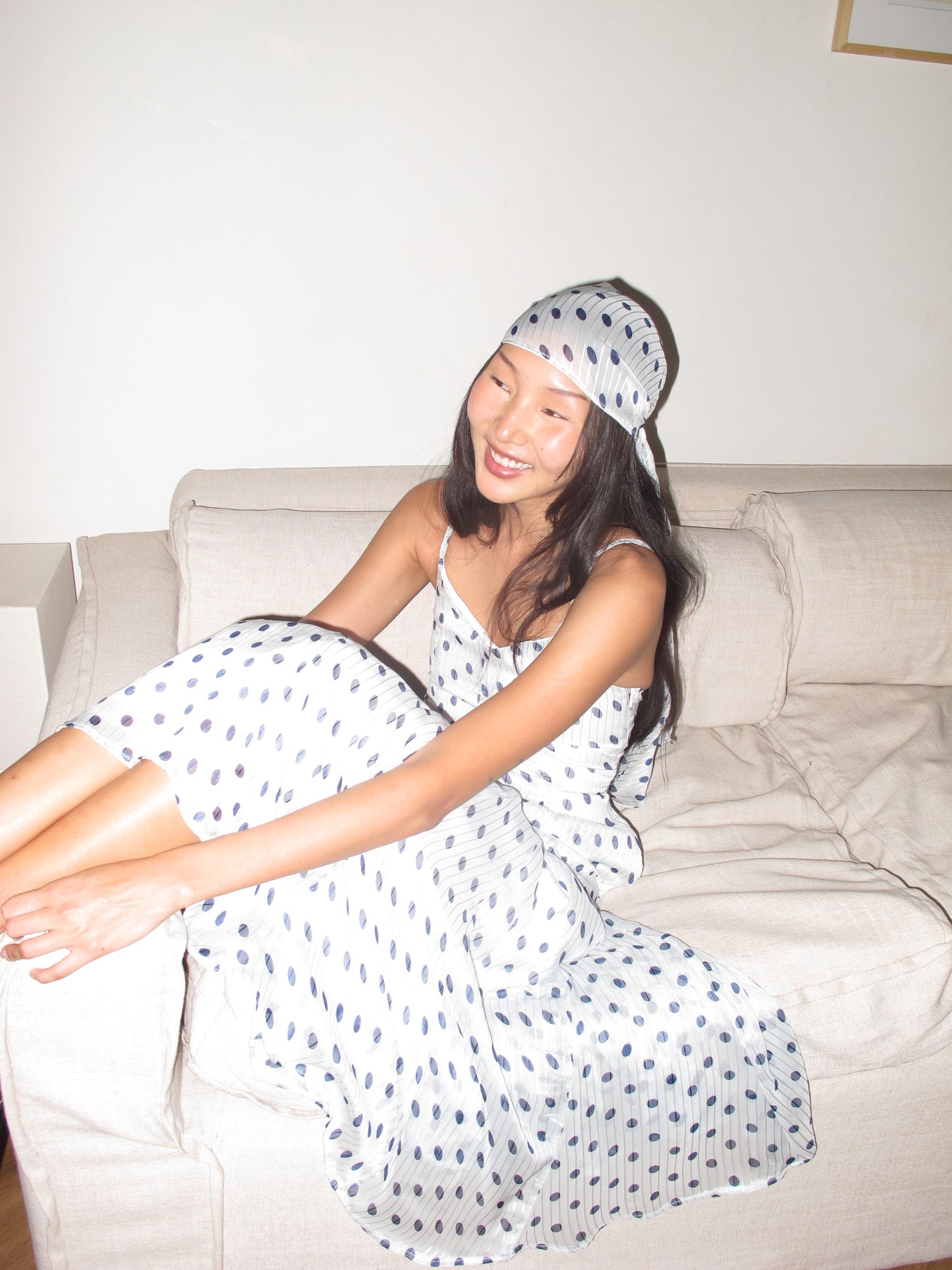 Blue Dot Dress