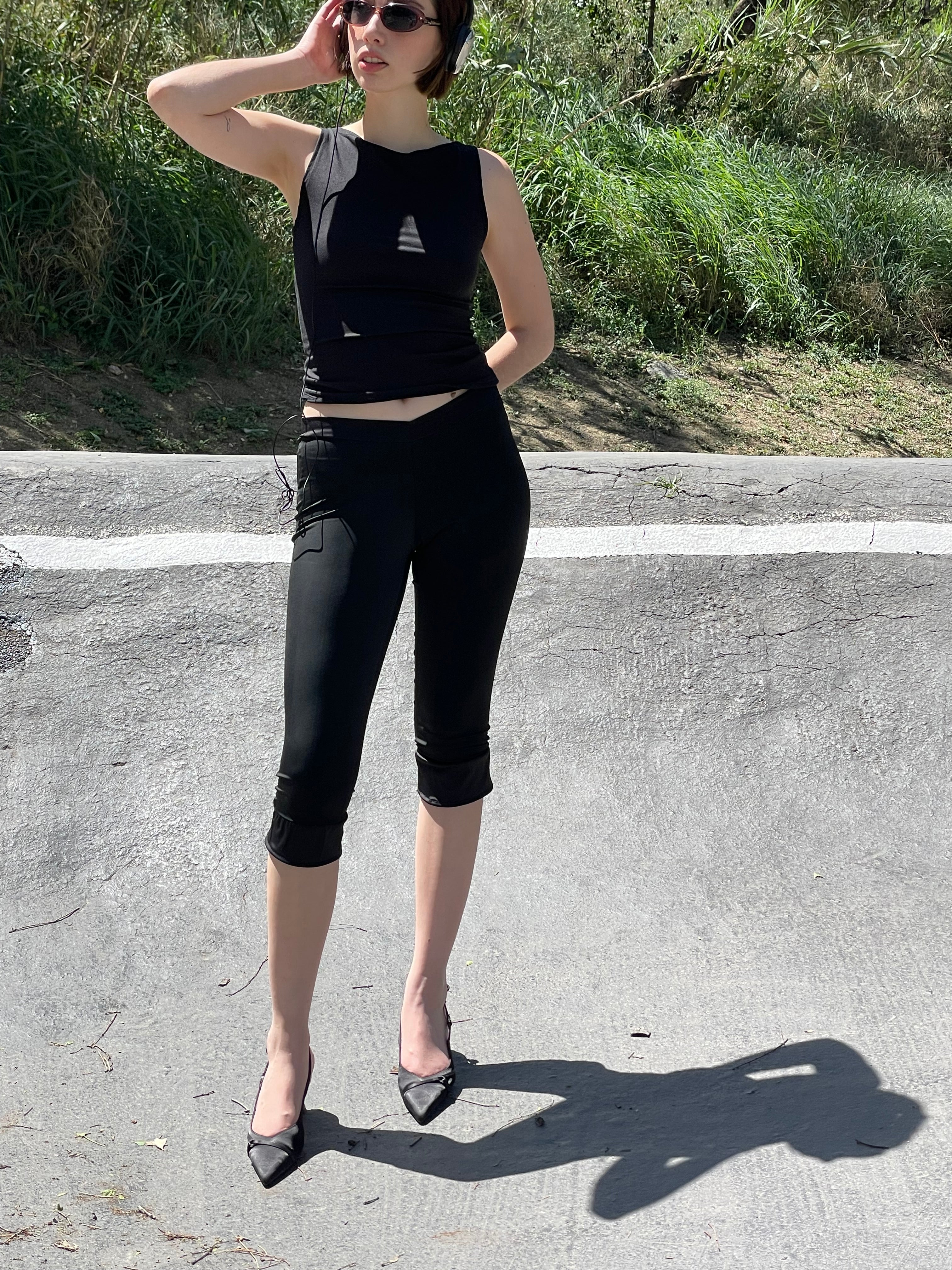Black Capris