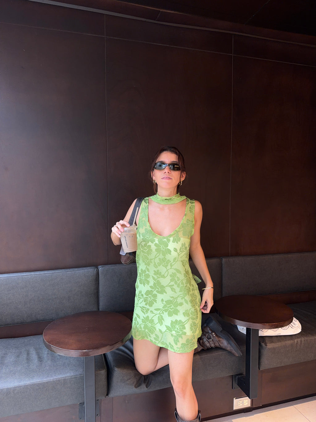 Green dress