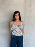 Blue Dot Top